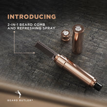 Load image into Gallery viewer, Beard Butler 2-in-1,  Micro Beard Comb + Spray Holder

