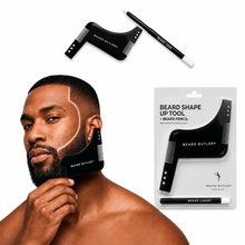 Load image into Gallery viewer, Beard Shaping Tool + Barber Pencil for Lineups
