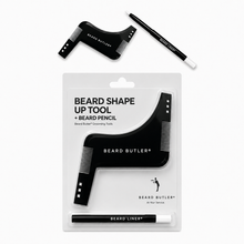 Load image into Gallery viewer, Beard Shaping Tool + Barber Pencil for Lineups
