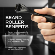 Load image into Gallery viewer, Beard Roller - Derma Roller for Men – 540 Titanium Microneedles for Beard Care (.3mm) (.5mm)
