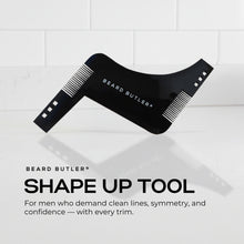 Load image into Gallery viewer, Beard Butler® Shape Up Tool - Precision Beard Shaper &amp; Line‑Up Template for Cheek, Jaw &amp; Neck Lines
