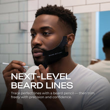 Load image into Gallery viewer, Beard Butler® Shape Up Tool - Precision Beard Shaper &amp; Line‑Up Template for Cheek, Jaw &amp; Neck Lines
