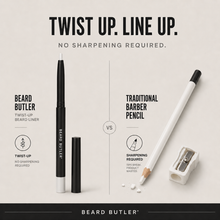 Load image into Gallery viewer, Barber Pencil 2-Pack – Retractable Beard &amp; Hairline Liner (white)
