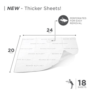 Beard Butler® - Disposable Sink Guards (18 sheets)